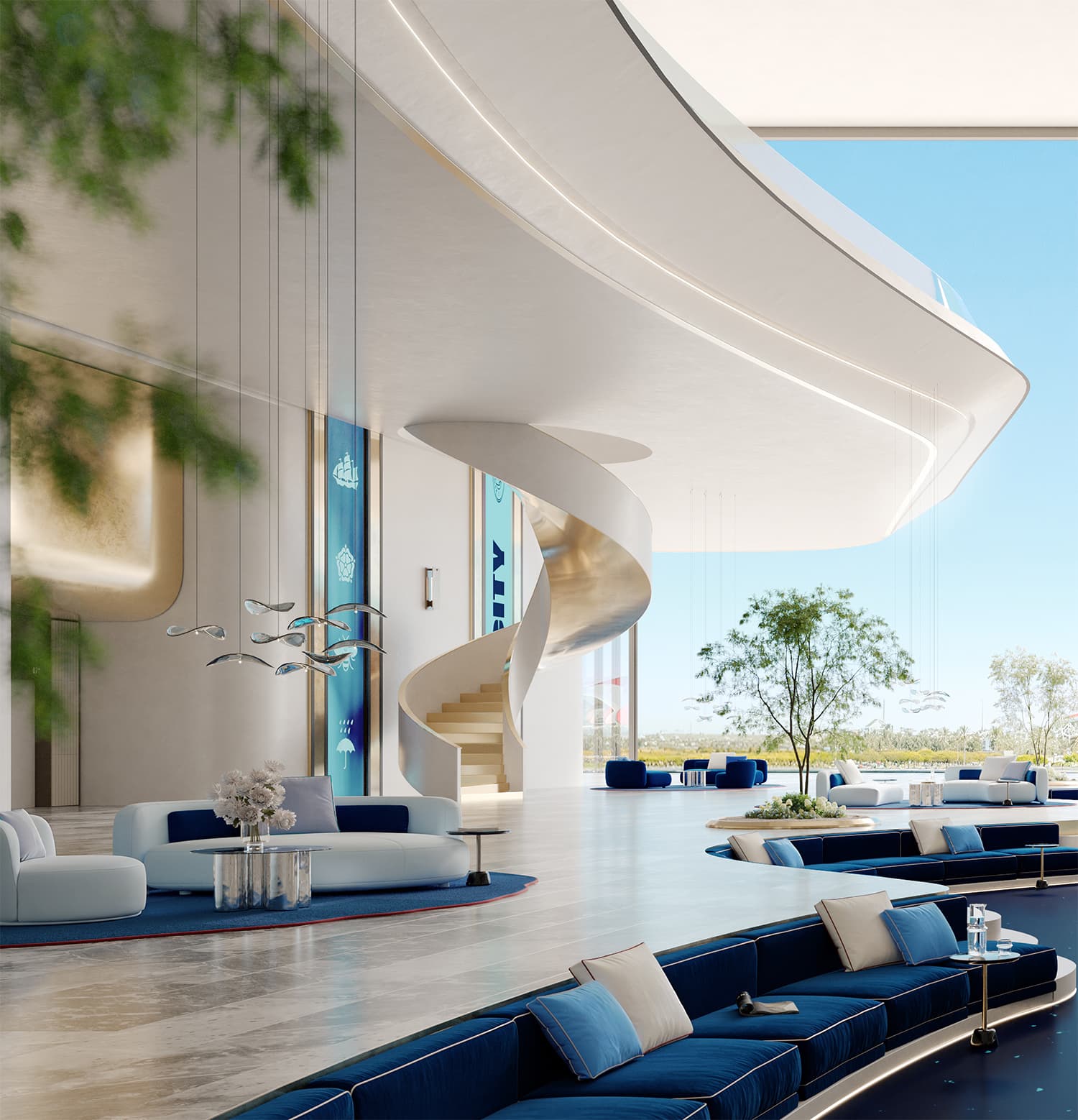 Canal Sports Lounge at Manchester City Yas Residences by Ohana